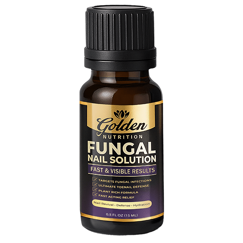Golden Nutrition® Fungal Nail Solution bottle — toenail fungus solution